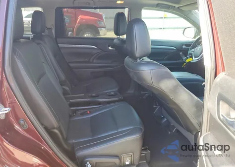 2019 Toyota Highlander Limited from USA, damaged, VIN 5TDDZRFH9KS966825